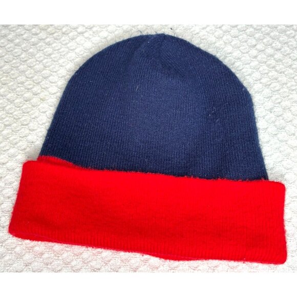 Cleveland Indians Beanie Hat Genuine MLB Merchandise Logo 7 Stocking Stuffer - Picture 2 of 4